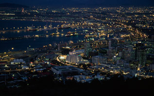 Cape Town at night