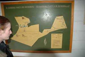 Map of the Kamberg