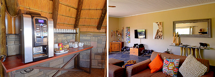 Ndaka Safari Lodge Nambiti Main Lodge Lounge, Coffee Nambiti Private Game Reserve Safari Vacation