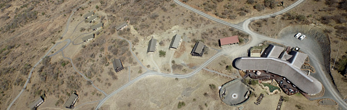 Springbok Lodge Aerial photograph Nambiti Private Game Reserve