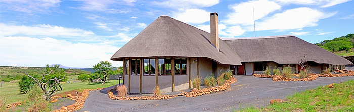 Main lodge Springbok Lodge Nambiti Game Reserve Luxury Safari Tented Lodge KwaZulu-Natal South Africa