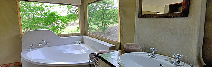 Onsuite Bathroom Springbok Lodge Nambiti Game Reserve Luxury Safari Tented Lodge KwaZulu-Natal South Africa