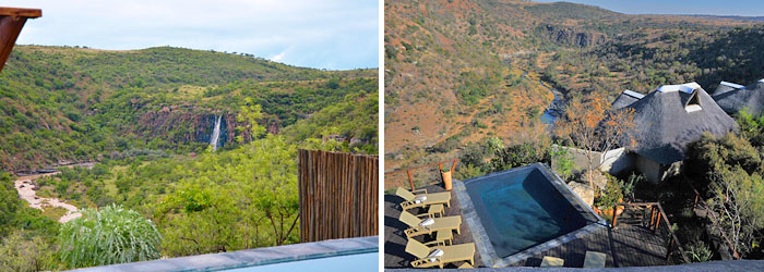 Valley View Swimming Pool Esiweni Luxury Safari Lodge Nambiti Private Game Reserve