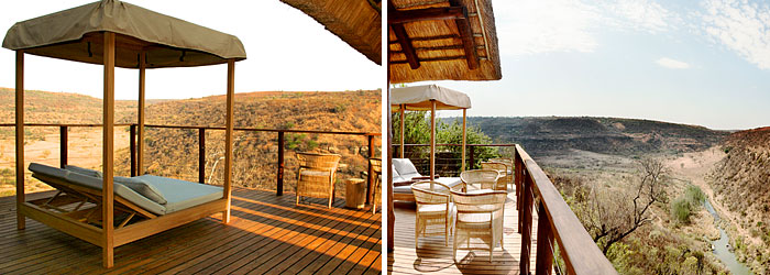 Private Suite Deck Esiweni Luxury Safari Lodge Nambiti Private Game Reserve