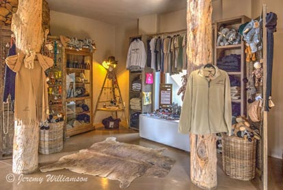 Curio-shop, Nambiti Plains Lodge, Nambiti Private Game Reserve