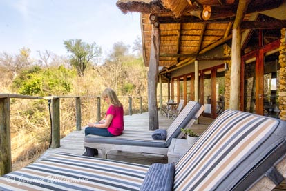 Honeymoon suite Deck, Nambiti Plains Lodge, Nambiti Private Game Reserve